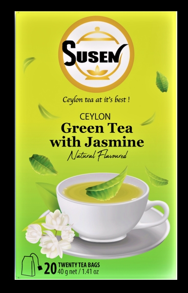 Pure Ceylon Green Tea with Jasmine